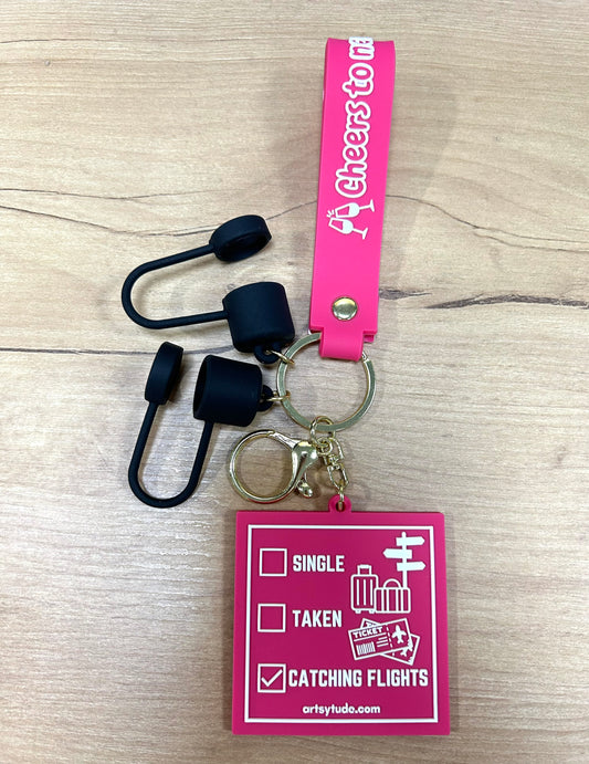 Single, Taken, Catching Flights - Key chain