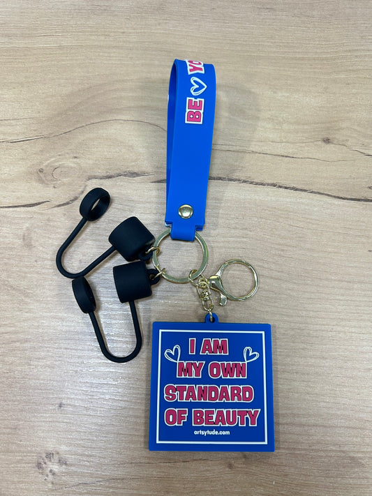 “I Am My Own Standard of Beauty” - Key chain
