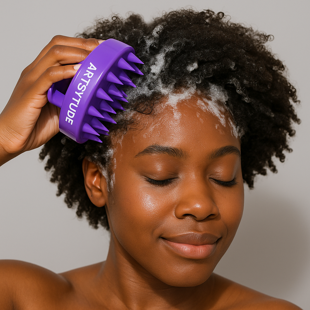 Scalp Massaging Shampoo Brush